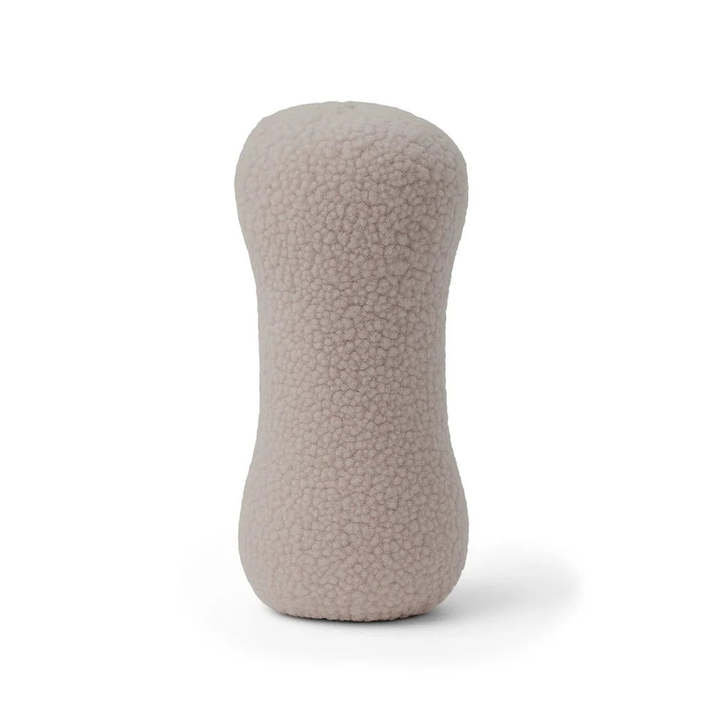 Design4Kids Buchstaben-Kissen Teddy - taupe