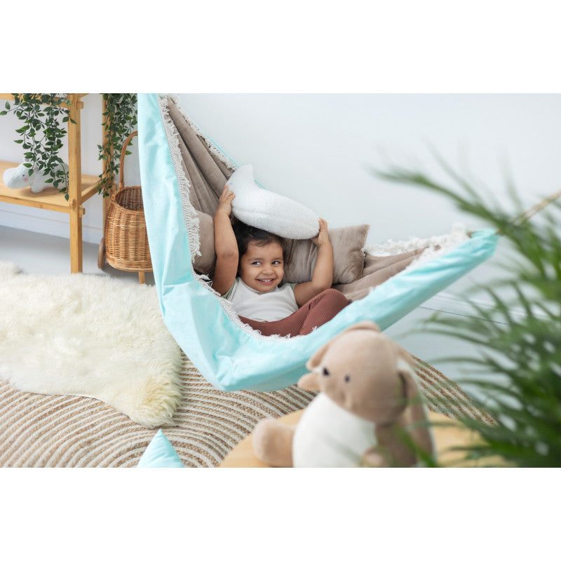 Design4Kids Hängematte Blue Cloud - blau