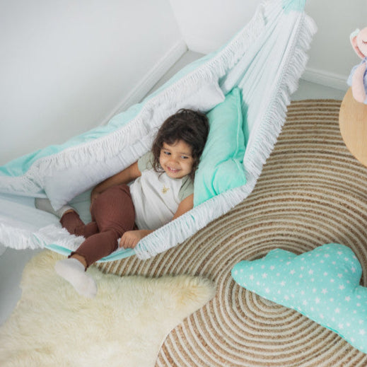 Design4Kids Hängematte Blue Lagoon - blau