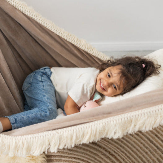 Design4Kids Hängematte Feather Dream - beige