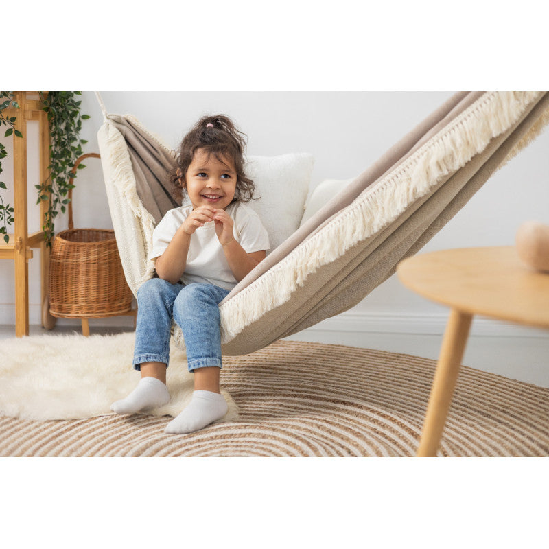 Design4Kids Hängematte Feather Dream - beige