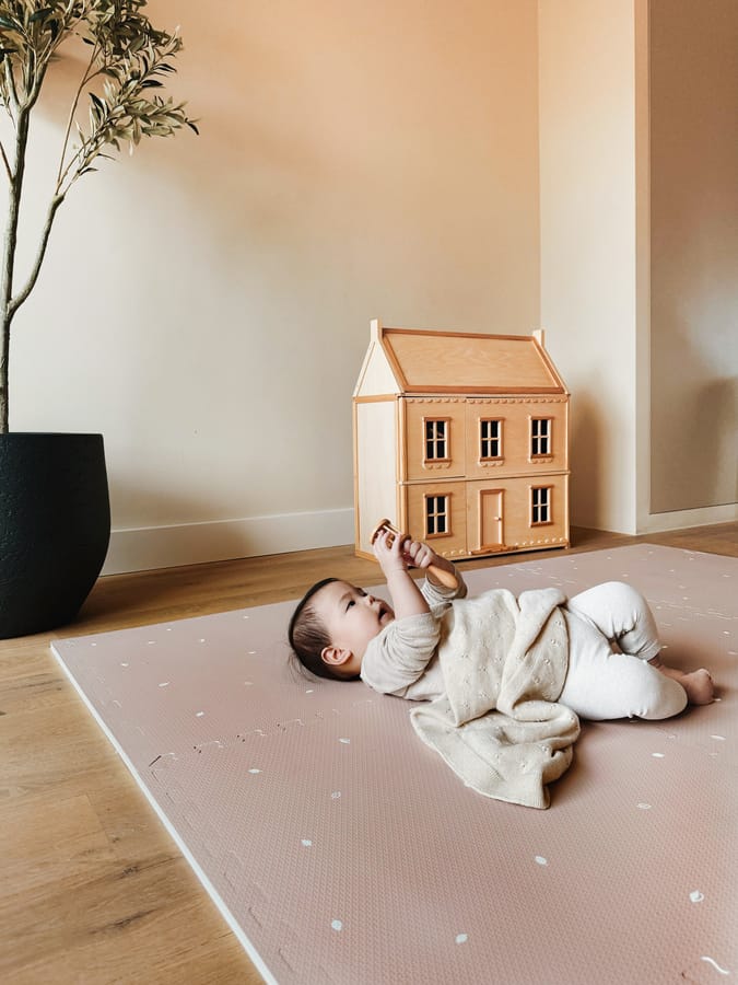 Design4Kids Spielmatte 180x120cm - Mystic Mauve