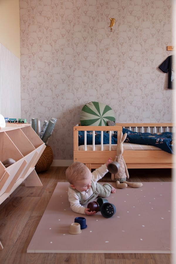 Design4Kids Spielmatte 180x120cm - Mystic Mauve