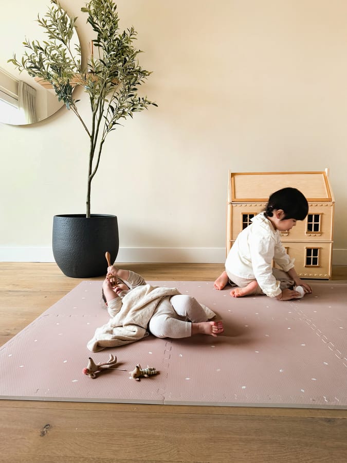 Design4Kids Spielmatte 180x120cm - Mystic Mauve