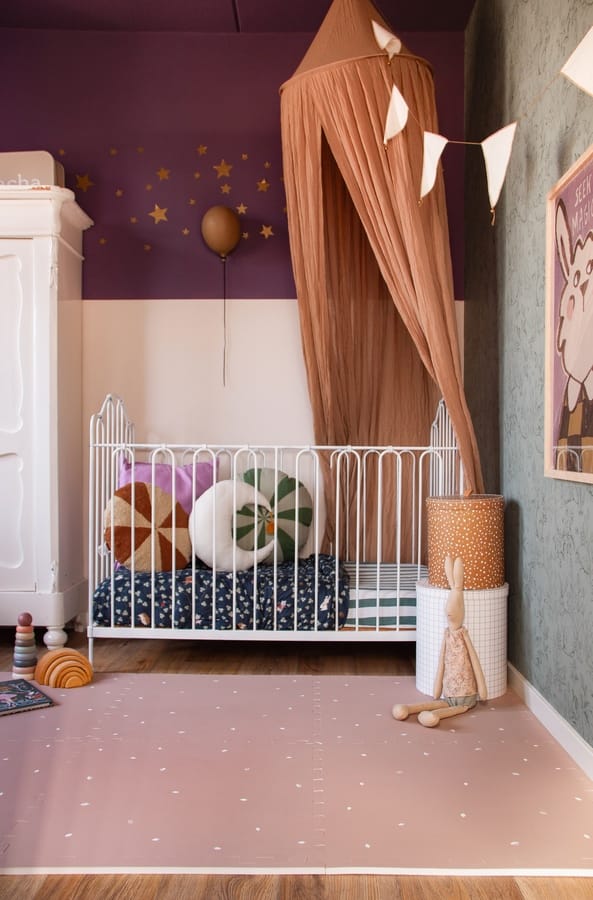Design4Kids Spielmatte 180x120cm - Mystic Mauve