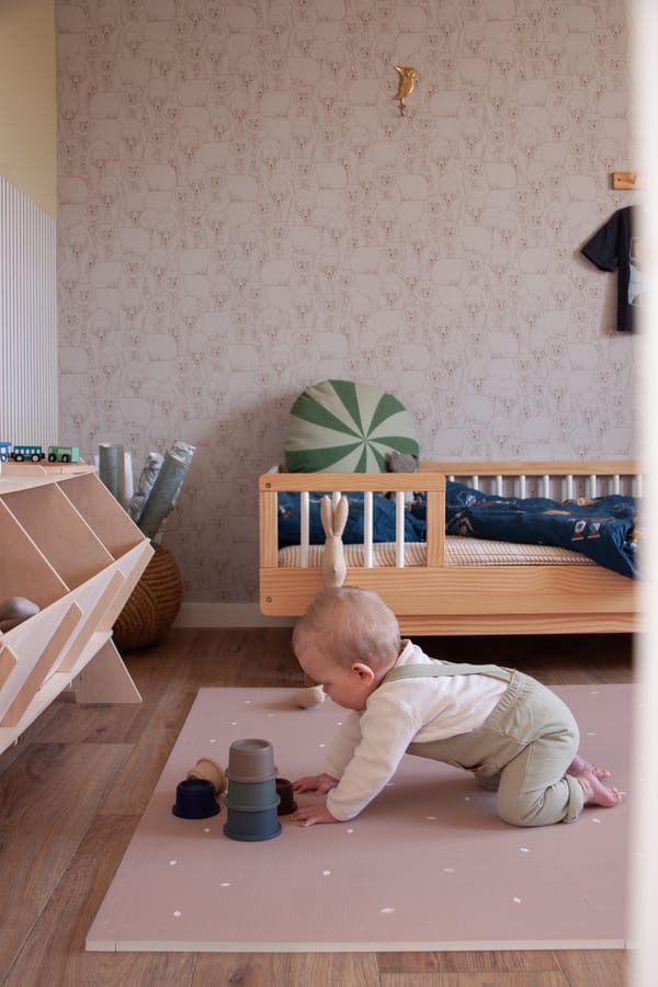 Design4Kids Spielmatte 180x120cm - Mystic Mauve