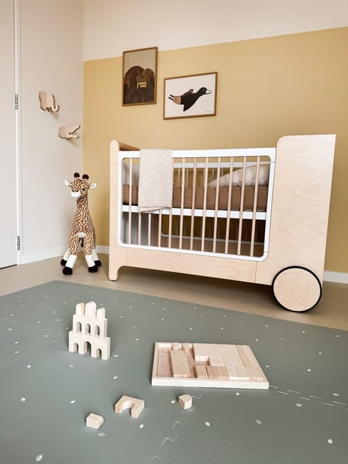 Design4Kids Spielmatte 180x120cm - Olive Salbei