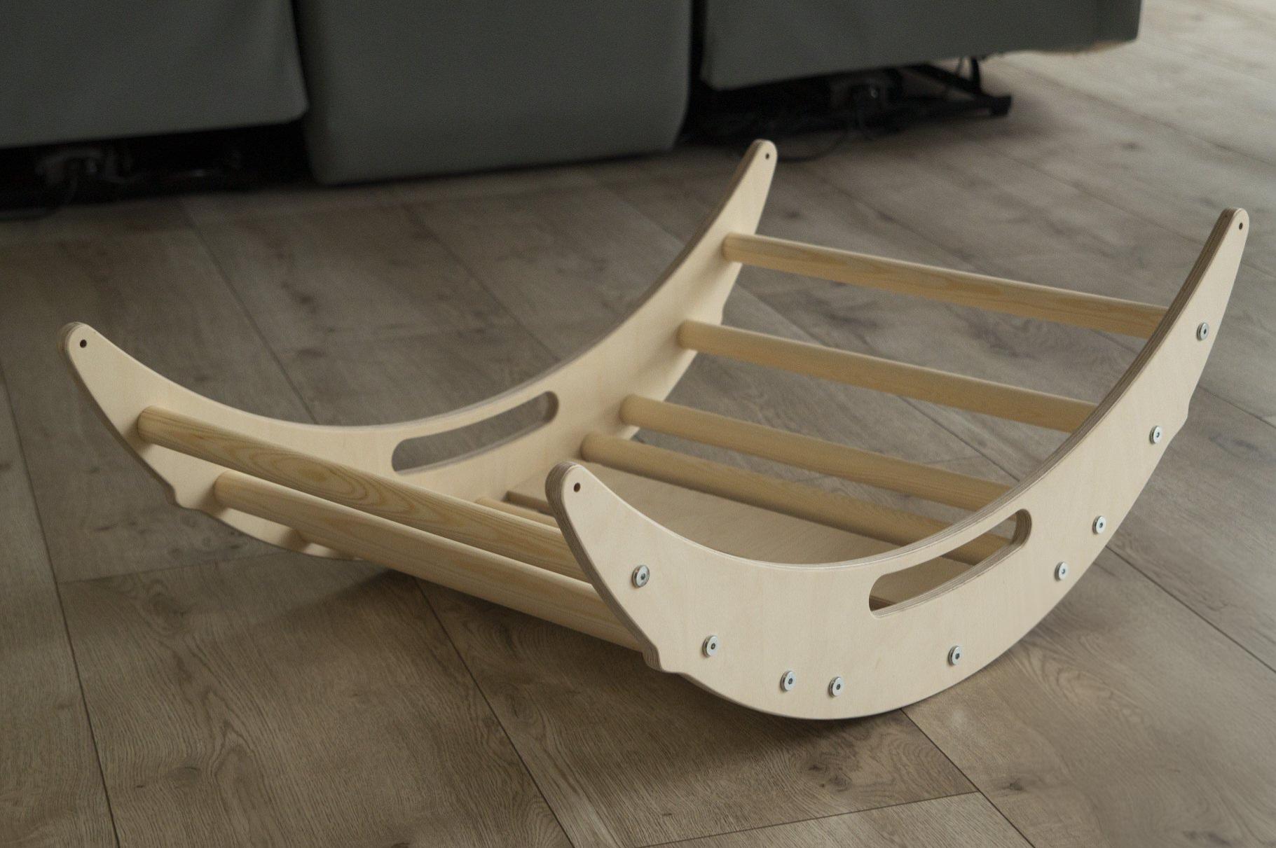 Design4Kids Montessori Balancewippe/Kletterbogen S