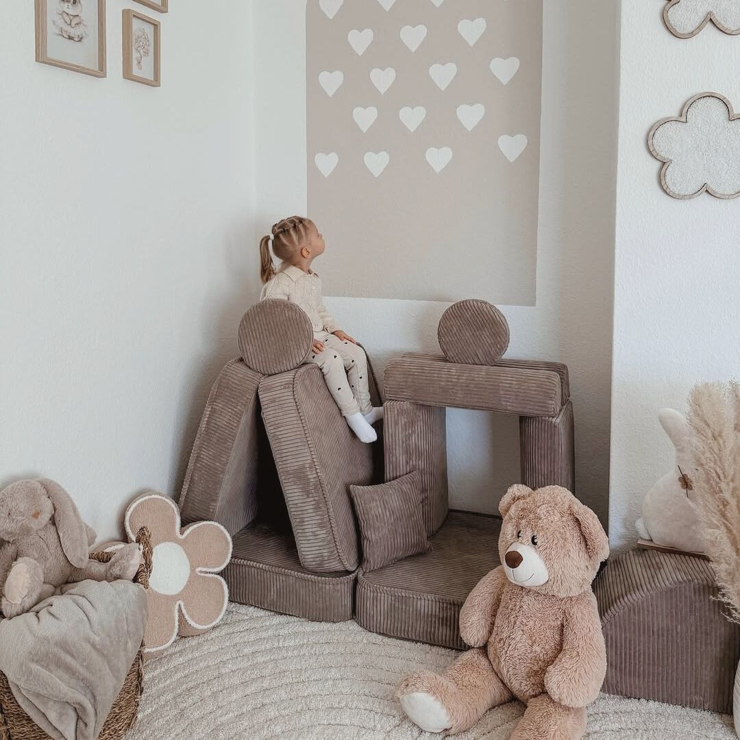 Design4Kids Mini Spielsofa Jewel Cord Plus