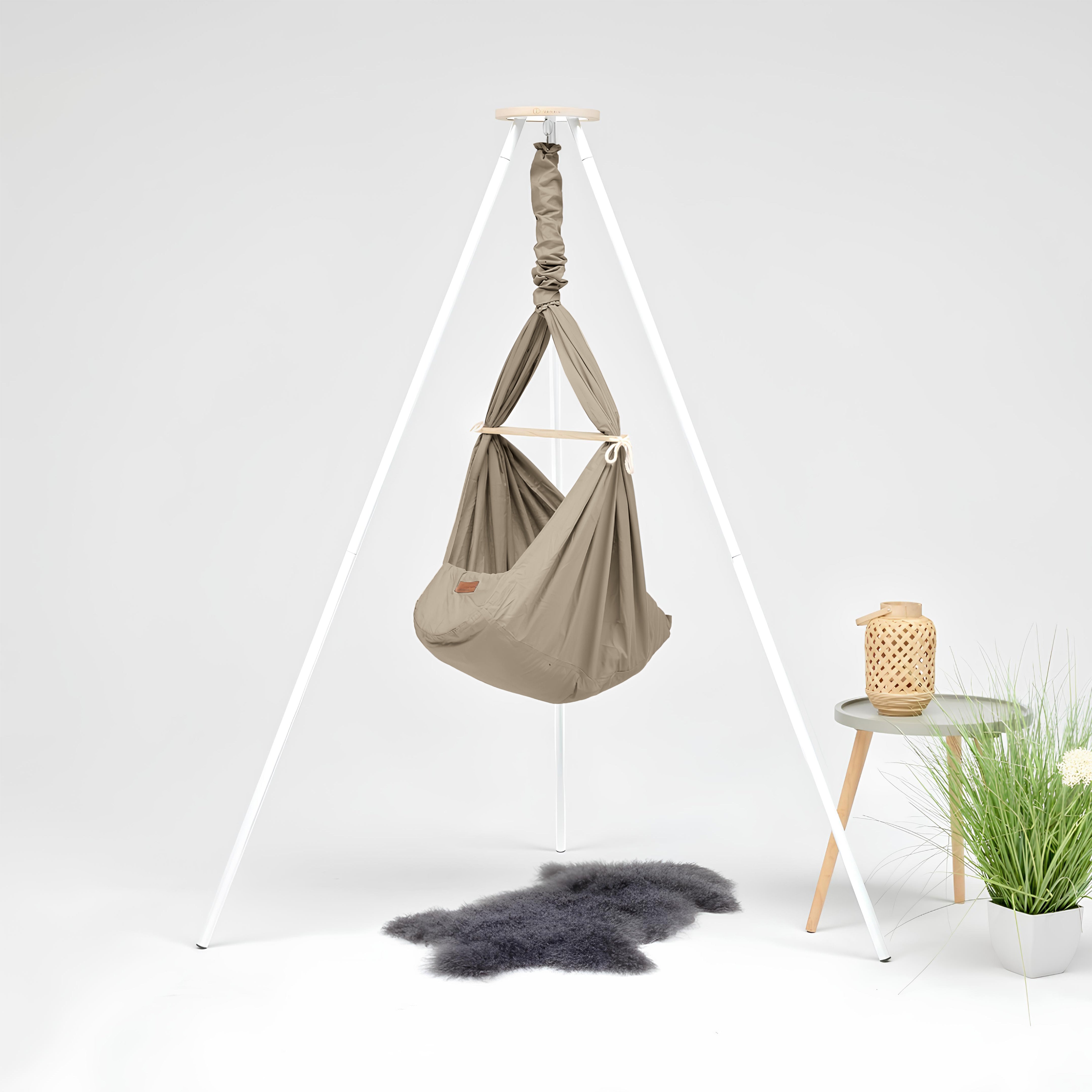 Design4Kids Federwiege Baby Classic mit TIPI-Gestell