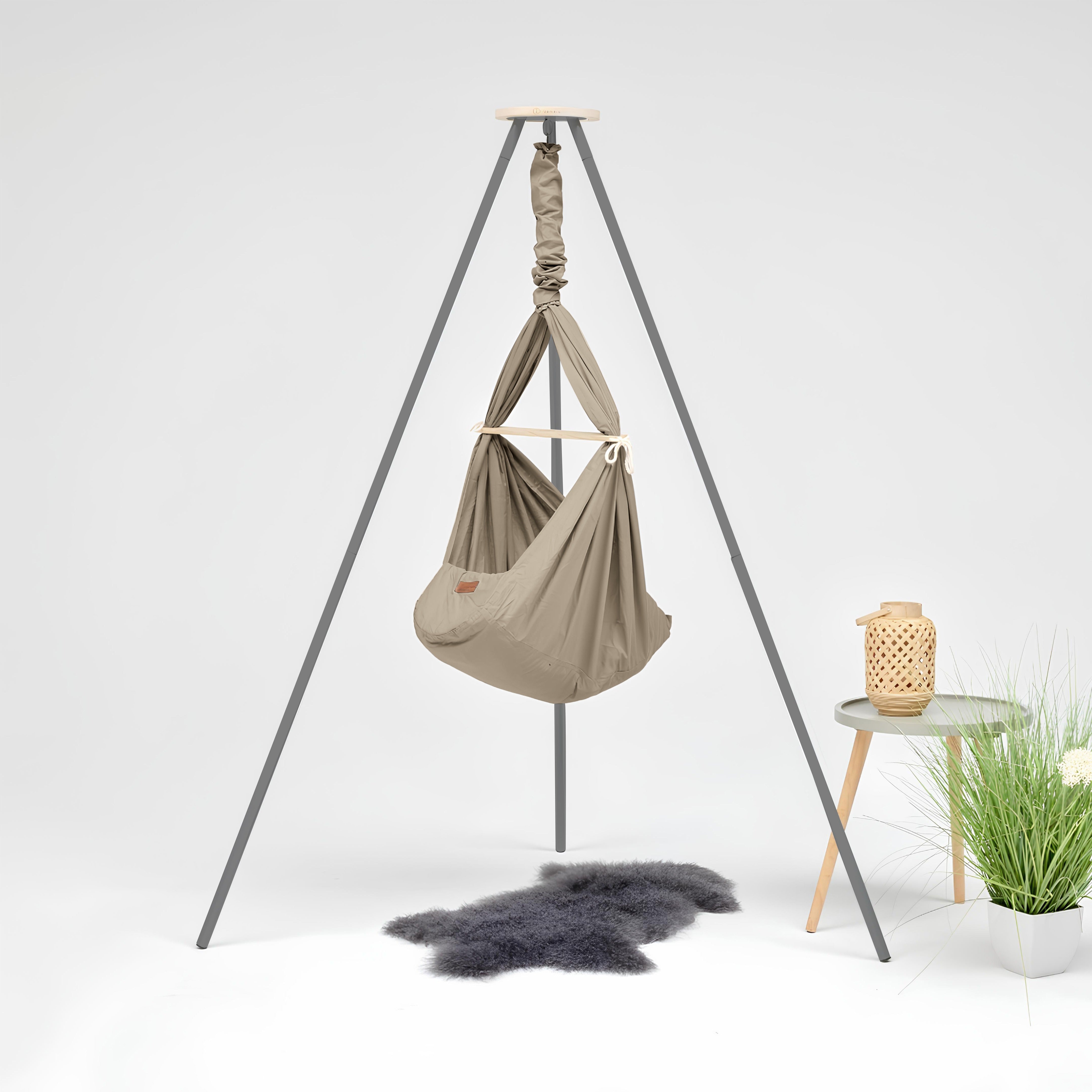 Design4Kids Federwiege Baby Classic mit TIPI-Gestell