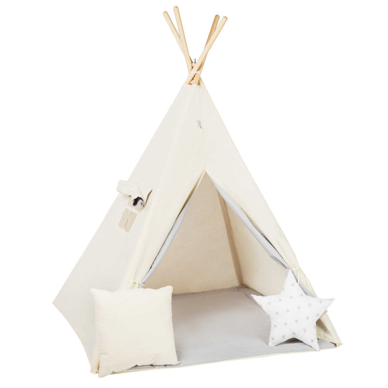 Design4Kids Tipi-Zelt M-Set Floppy Ear - beige